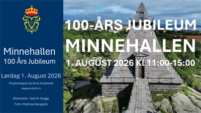 100-ÅRS JUBILEUM MINNEHALLEN